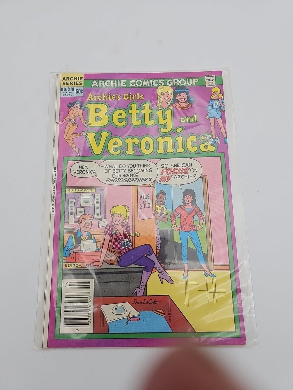 Archie's Girls Betty And Veronica #318 VG; Archie - June 1982 Vintage Comics